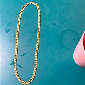 44 mm 14kt yellow gold chain